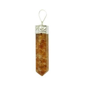 Citrine Pencil Pendant