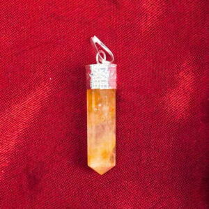 Amber Pencil Pendant