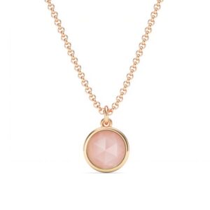 Rose Quartz Round Pendant