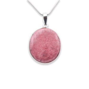 Rhodonite Round Pendant