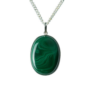 Malachite Round Pendant