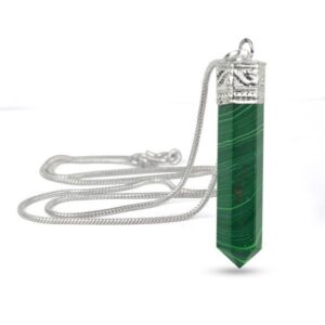 Malachite Pencil Pendant