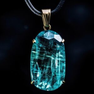 Apatite Round Pendant